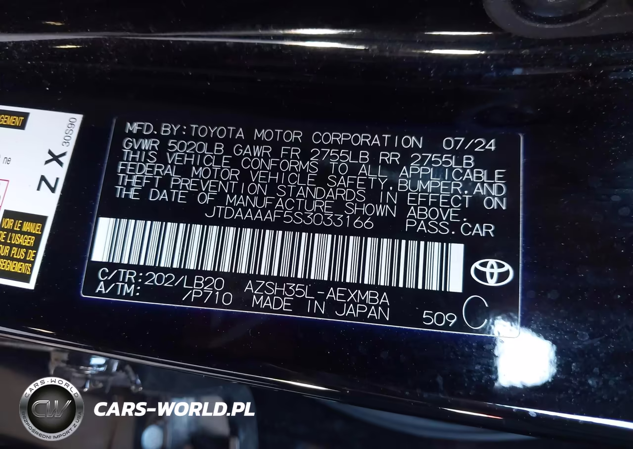 2025 Toyota Crown Nightshade Edition VIN:JTDAAAAF5S3033166 - 9