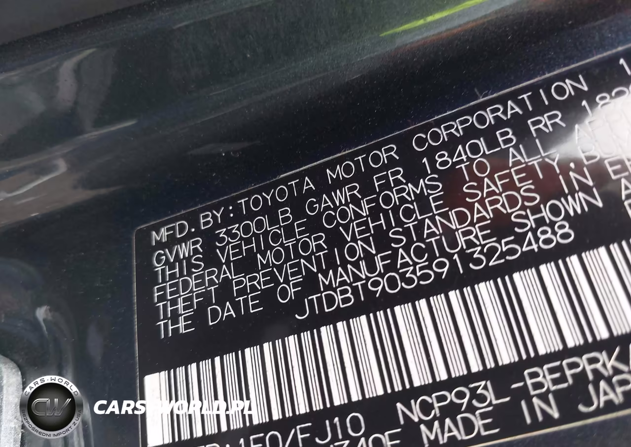 2009 Toyota Yaris VIN:JTDBT903591325488 - 9