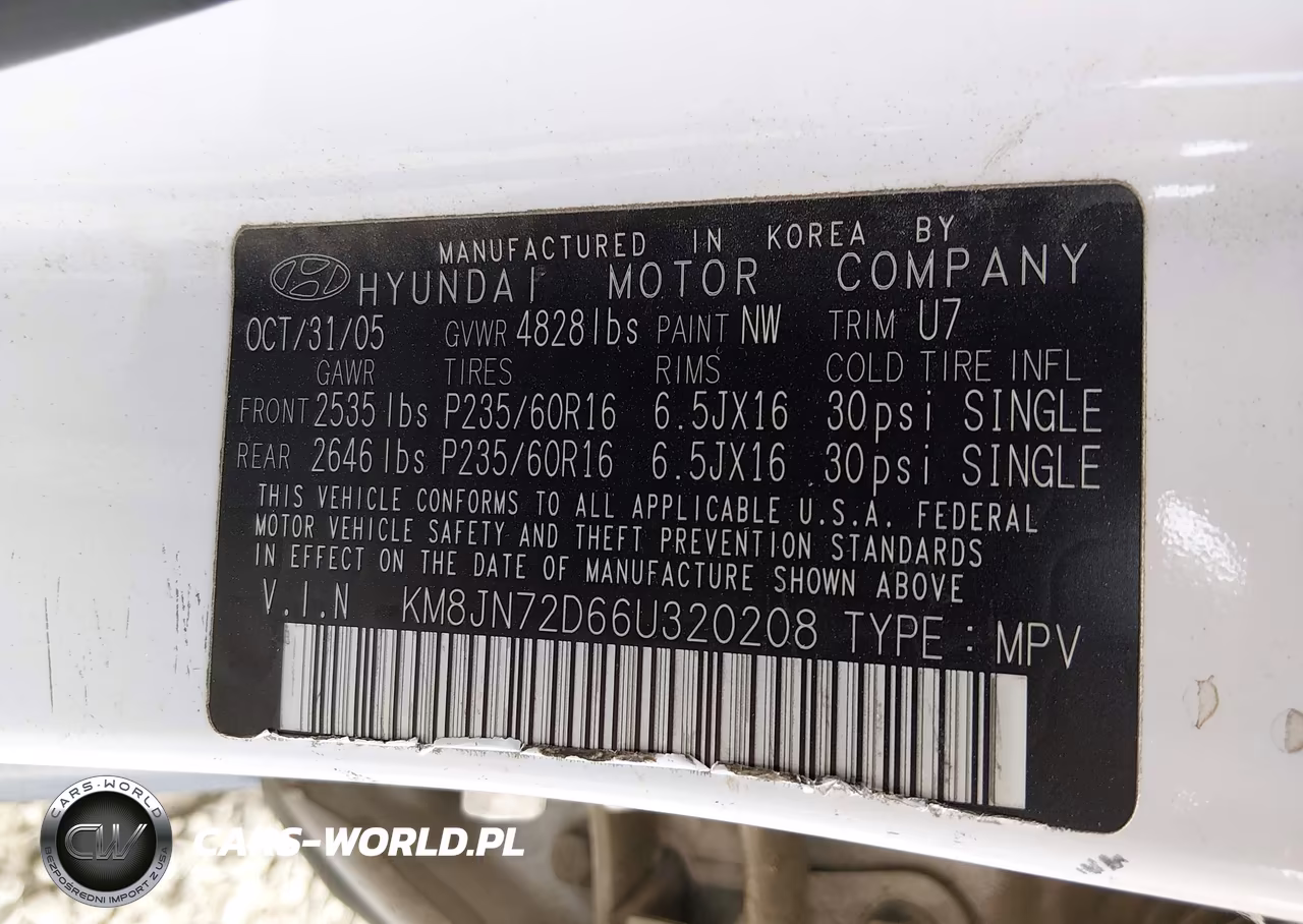 2006 Hyundai Tucson Gls-Limited VIN:KM8JN72D66U320208 - 9