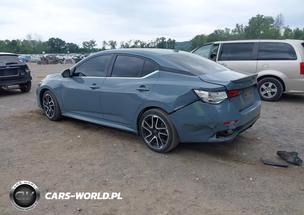 2024 Nissan Sentra Sr Xtronic Cvt VIN:3N1AB8DV2RY377020 - 3