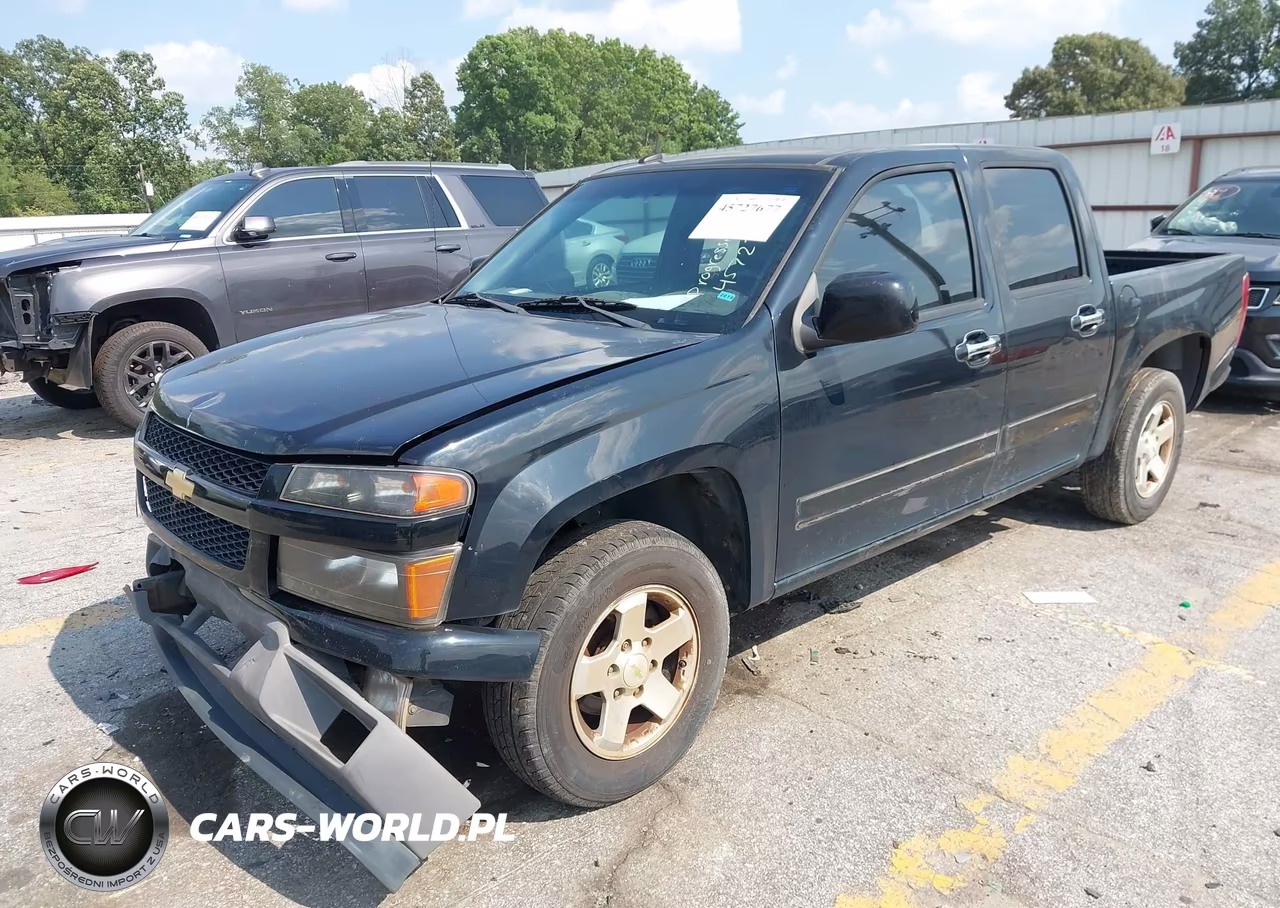 2012 Chevrolet Colorado Lt W-1Lt VIN:1GCDSCF9XC8166809 - 2