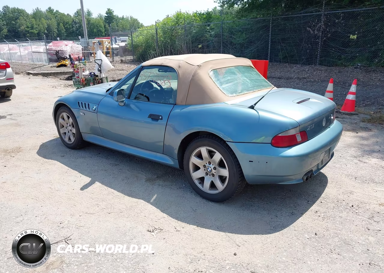 2001 BMW Z3 2.5I VIN:WBACN33431LM02932 - 3