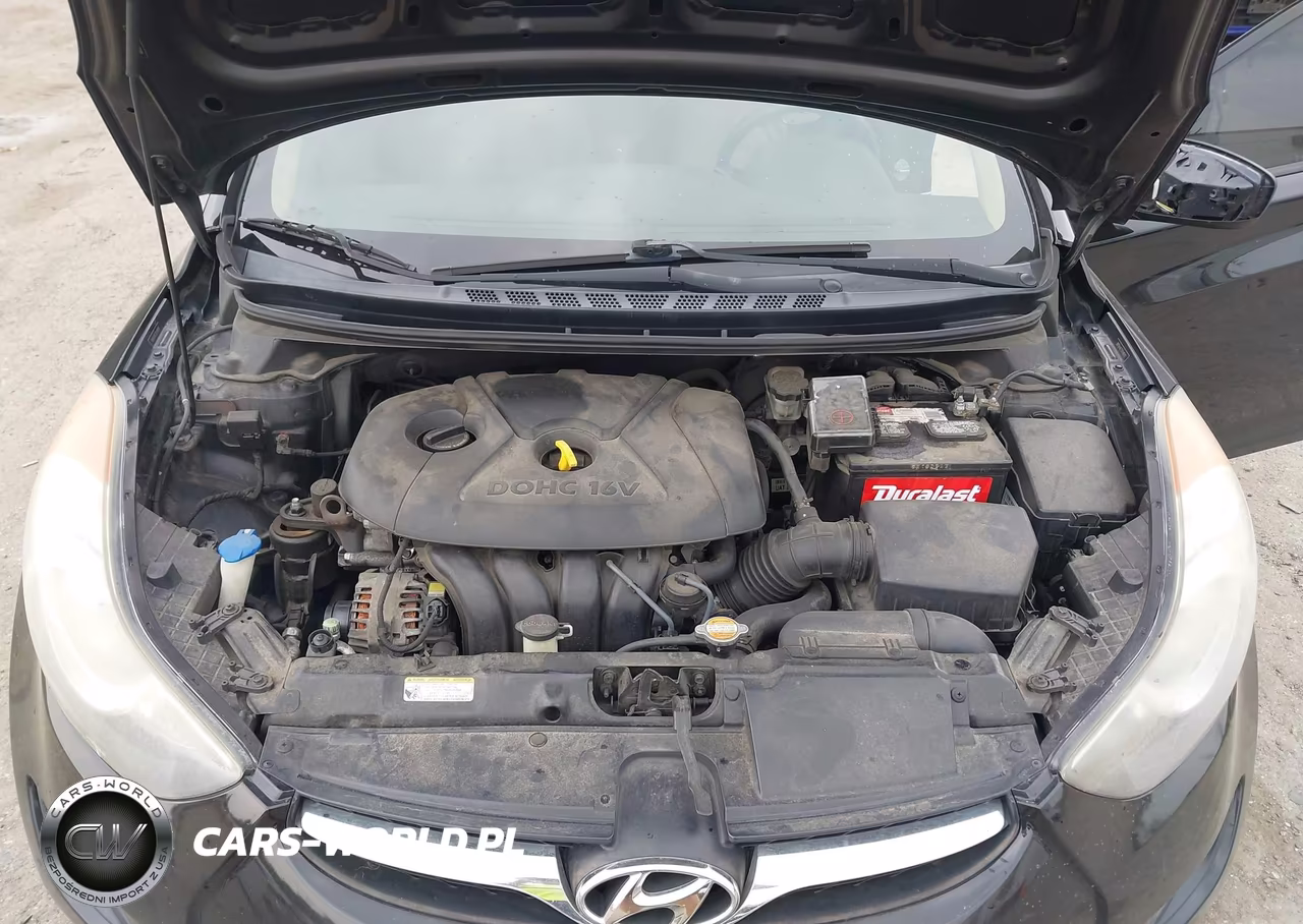 2012 Hyundai Elantra Gls VIN:5NPDH4AE7CH148049 - 10