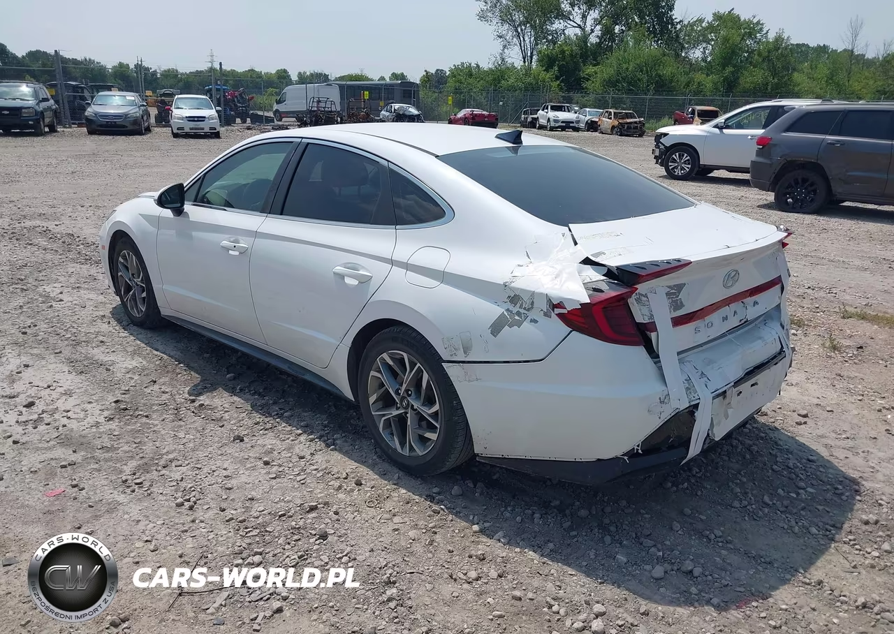2020 Hyundai Sonata Sel VIN:5NPEL4JA1LH001760 - 3