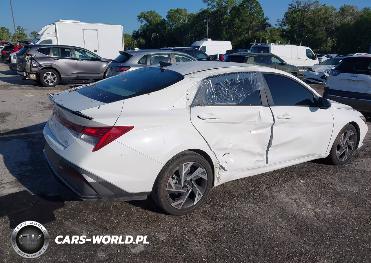 2025 Hyundai Elantra Hybrid Sel Sport VIN:KMHLM4DJ2SU152137 - 4
