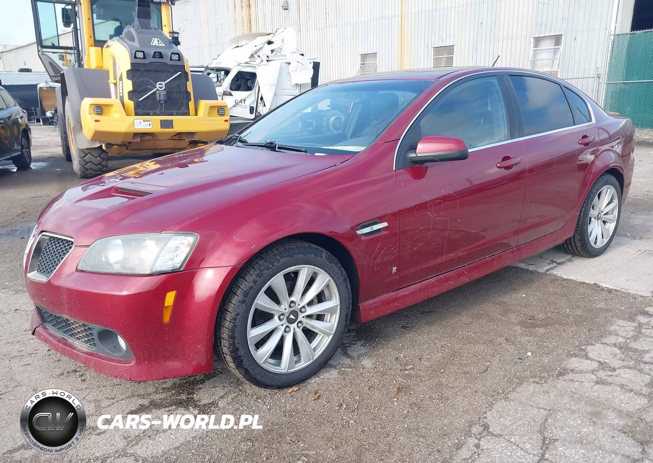 2009 Pontiac G8 VIN:6G2ER57739L186244 - 2