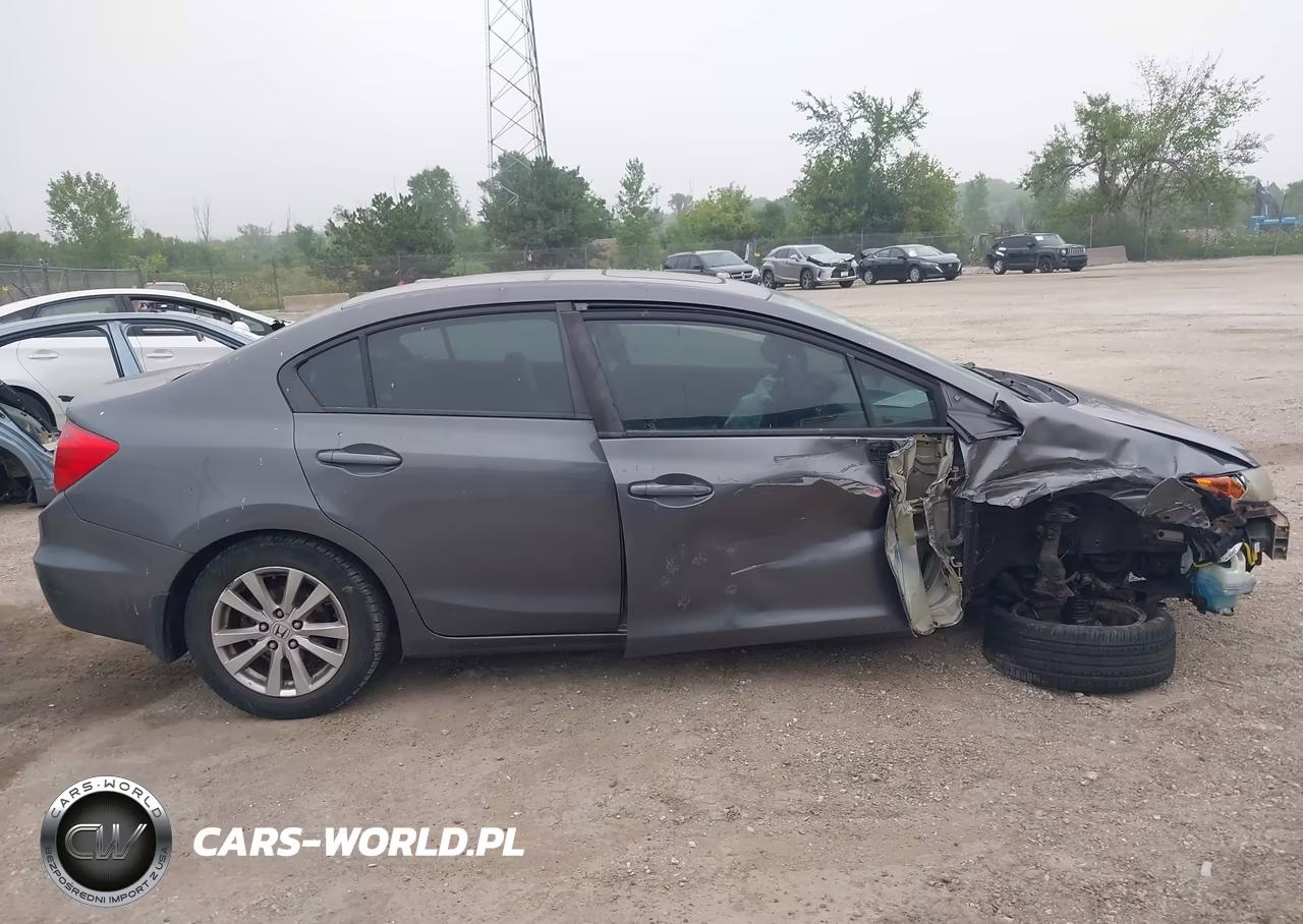 2012 Honda Civic Ex VIN:2HGFB2F86CH543903 - 14