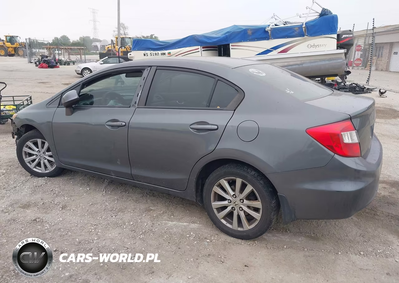2012 Honda Civic Ex VIN:2HGFB2F86CH543903 - 3