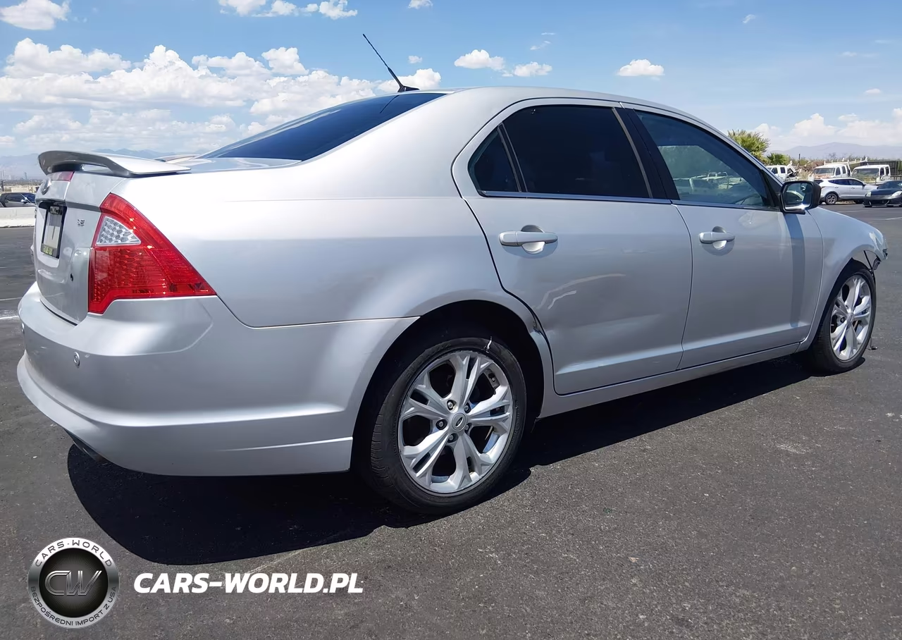 2012 Ford Fusion Se VIN:3FAHP0HAXCR108857 - 4