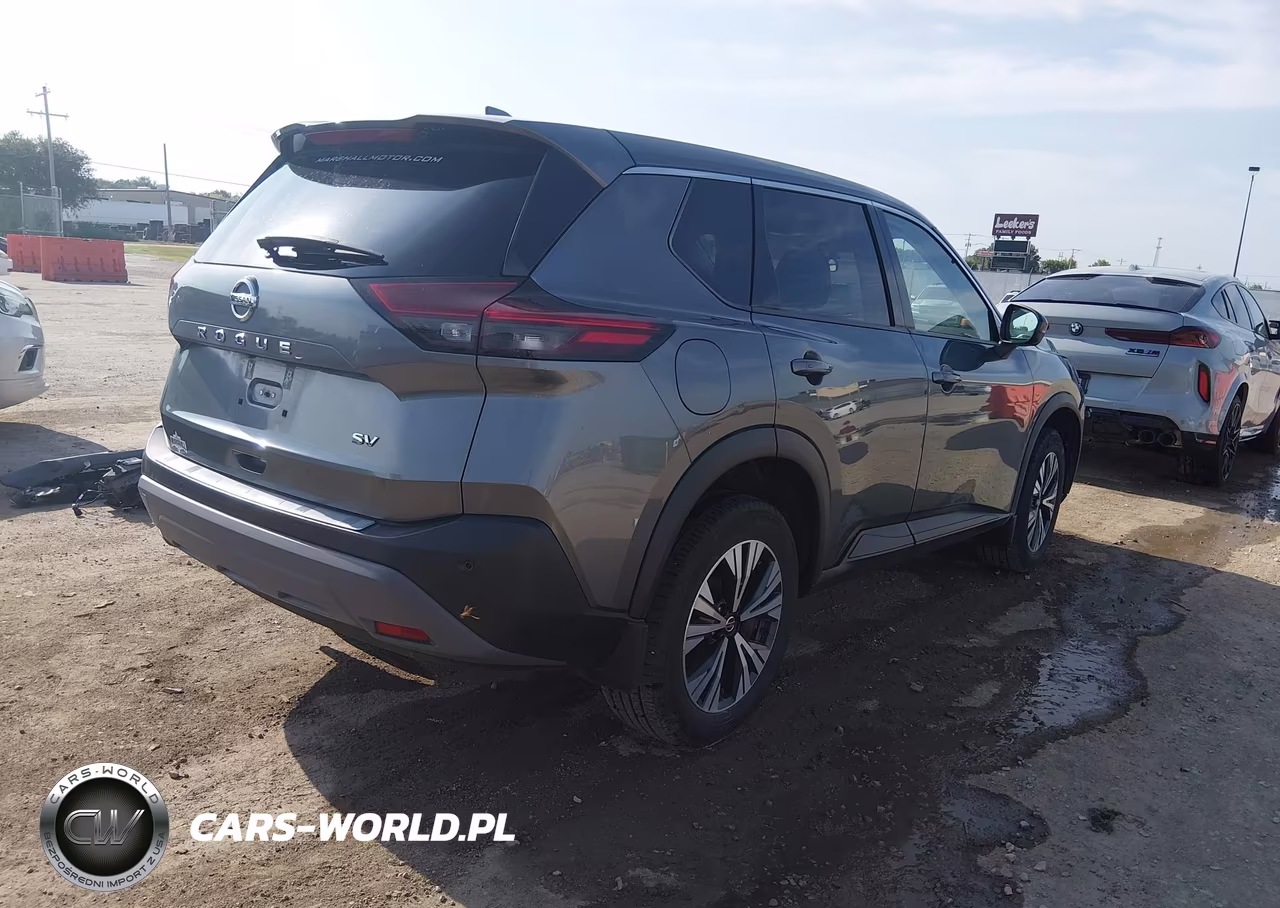 2021 Nissan Rogue Sv Fwd VIN:5N1AT3BAXMC813025 - 4