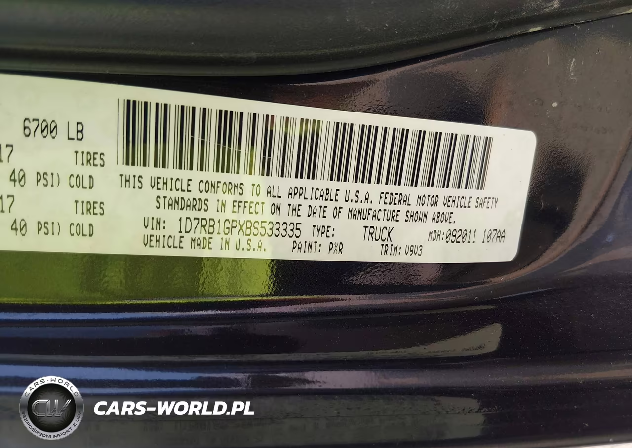 2011 Ram Ram 1500 Slt VIN:1D7RB1GPXBS533335 - 9