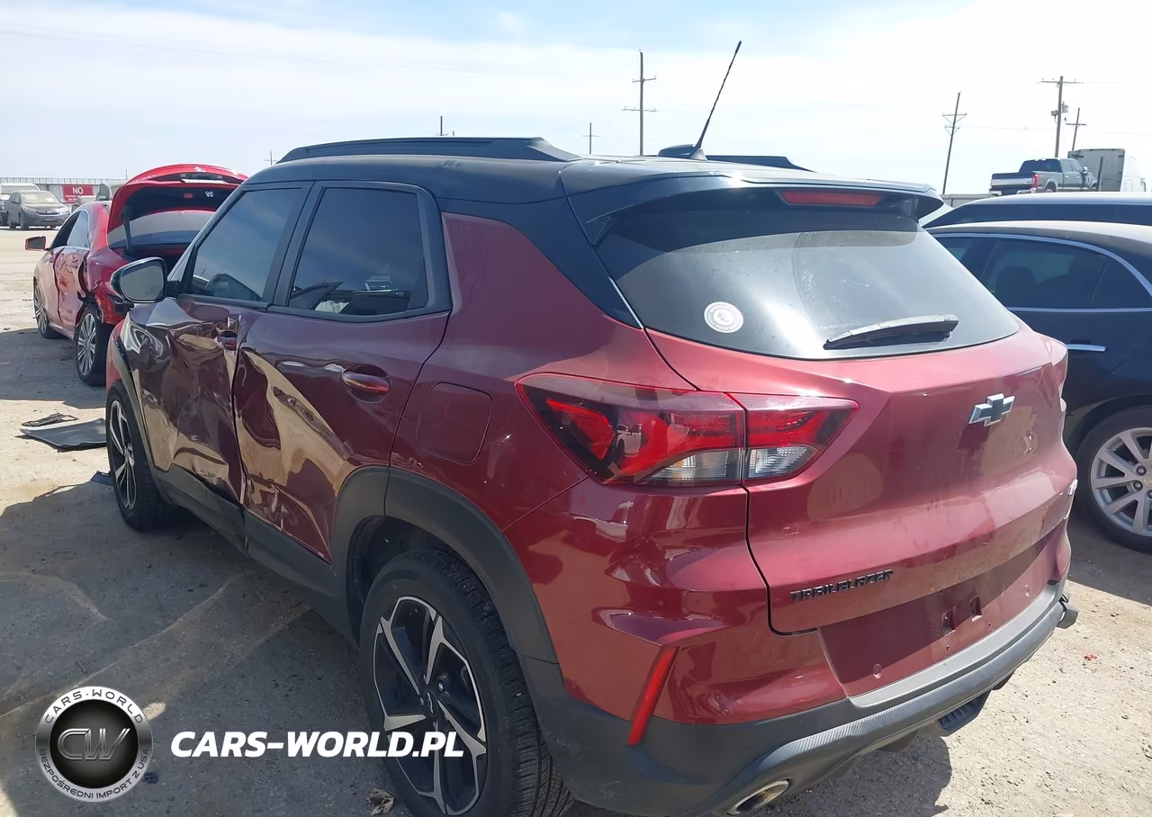 2022 Chevrolet Trailblazer Fwd Rs VIN:KL79MTSL0NB129854 - 3