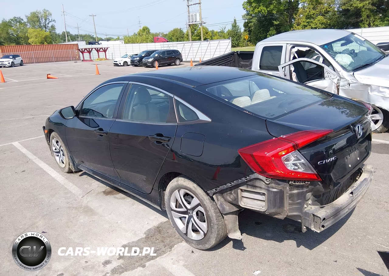2017 Honda Civic Lx VIN:19XFC2F51HE070366 - 3