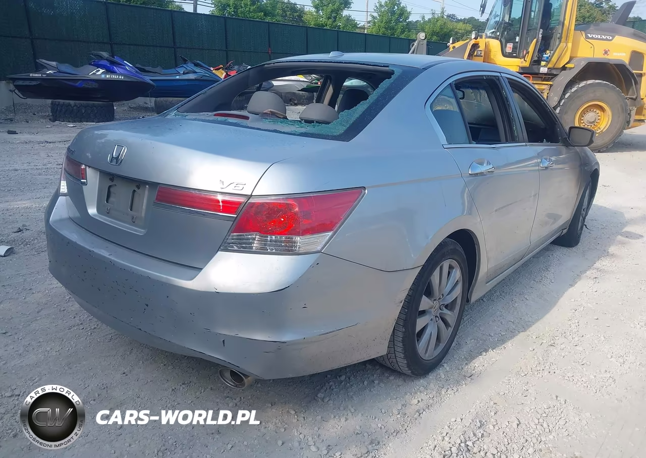 2011 Honda Accord 3.5 Ex-L VIN:1HGCP3F89BA010628 - 4
