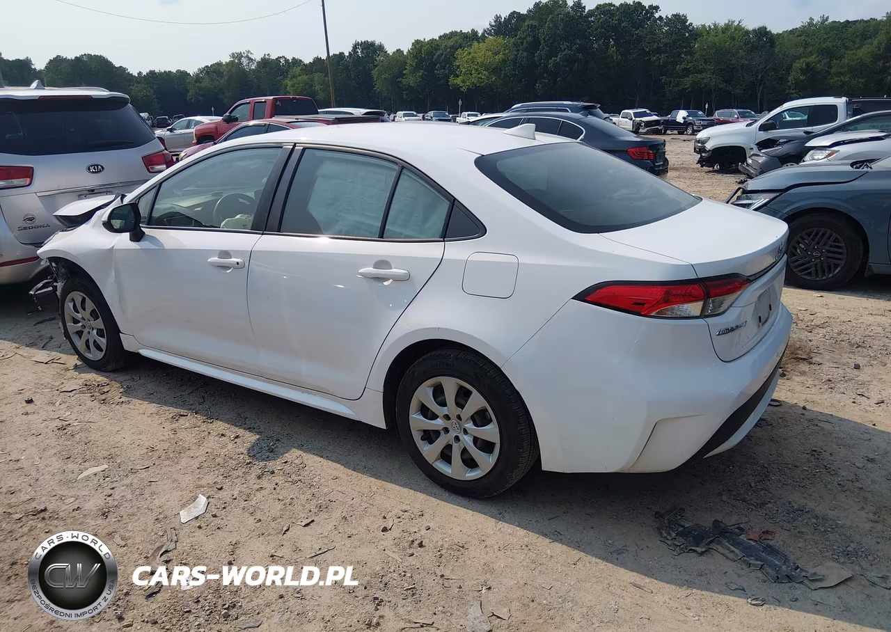 2022 Toyota Corolla Le VIN:JTDEPMAE6N3021654 - 3