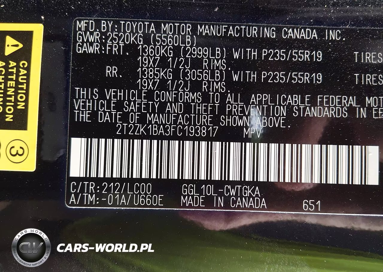 2015 Lexus Rx 350 VIN:2T2ZK1BA3FC193817 - 9