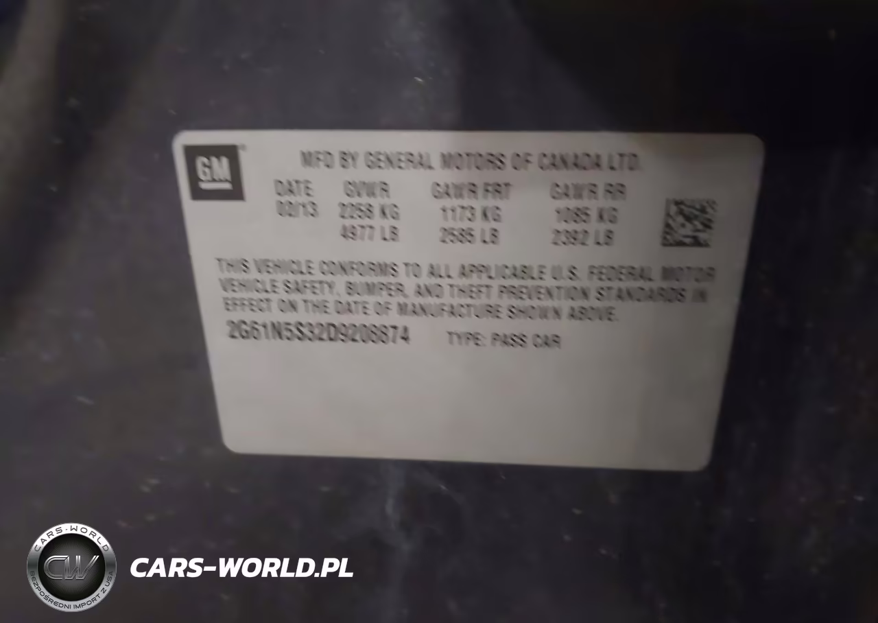 2013 Cadillac Xts Standard VIN:2G61N5S32D9208874 - 9