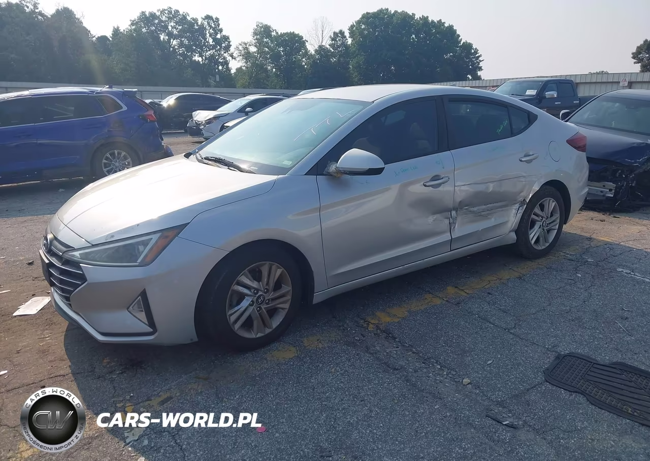 2019 Hyundai Elantra Sel VIN:KMHD84LF9KU758900 - 2
