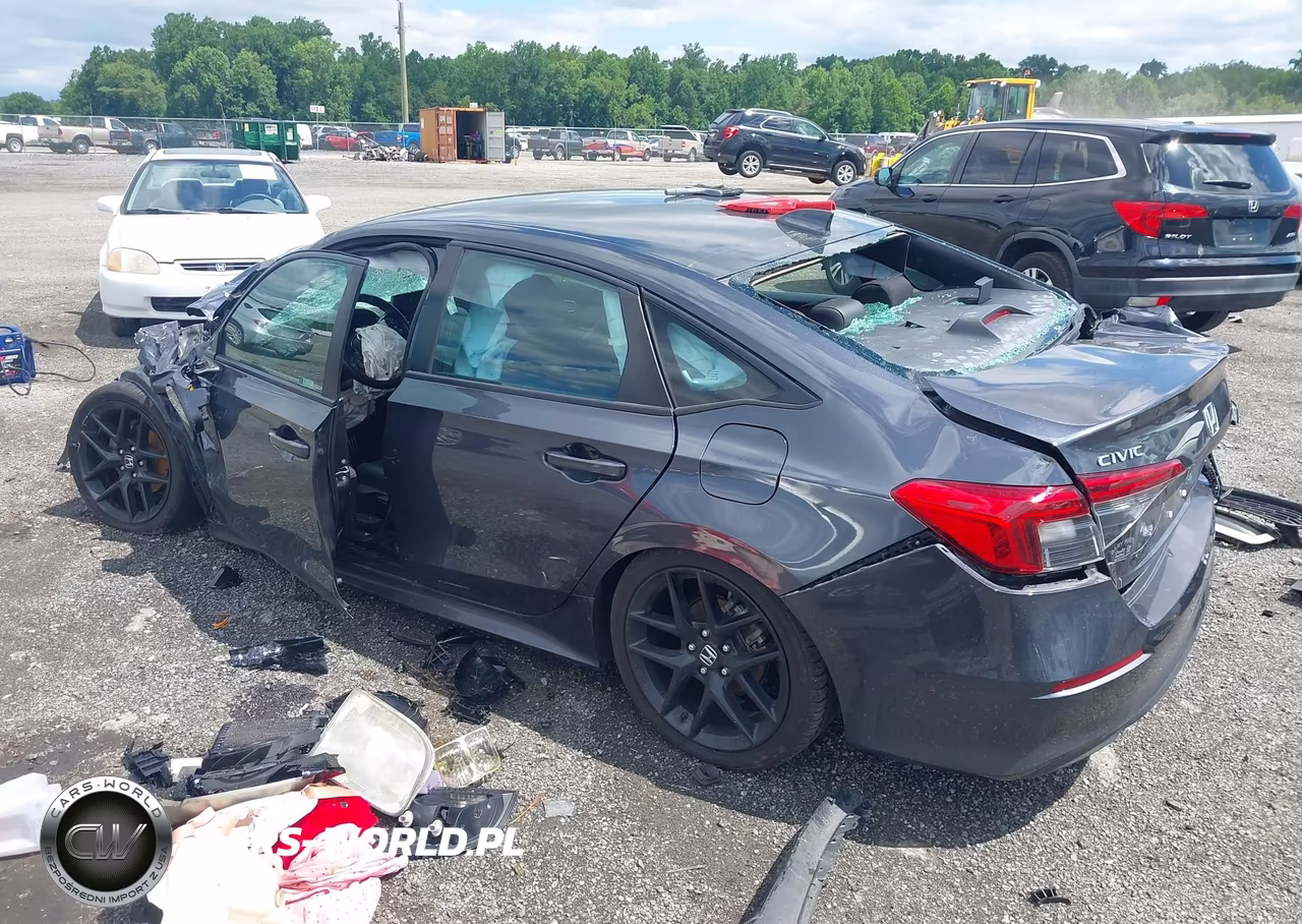 2022 Honda Civic Sport VIN:2HGFE2F58NH553526 - 3