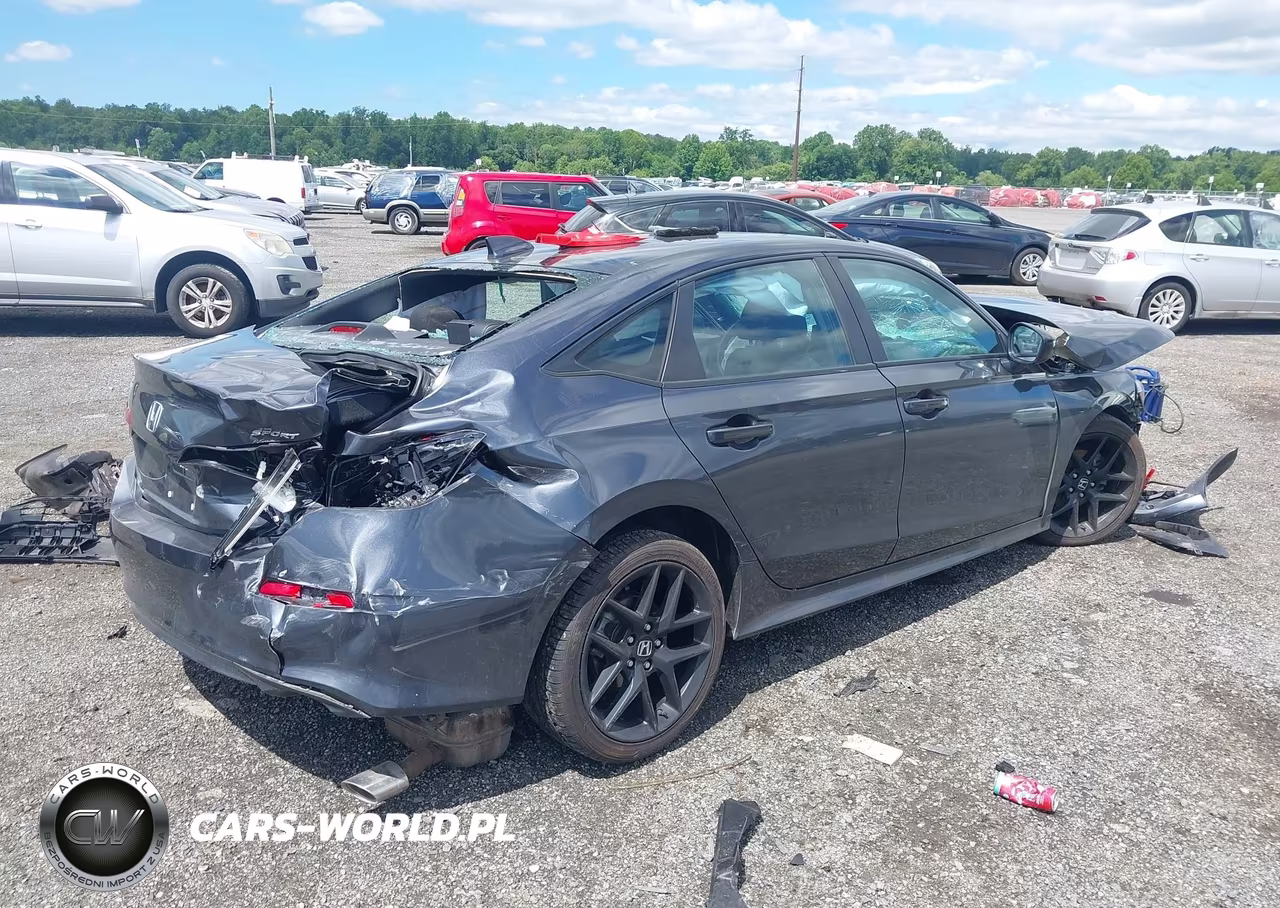 2022 Honda Civic Sport VIN:2HGFE2F58NH553526 - 4