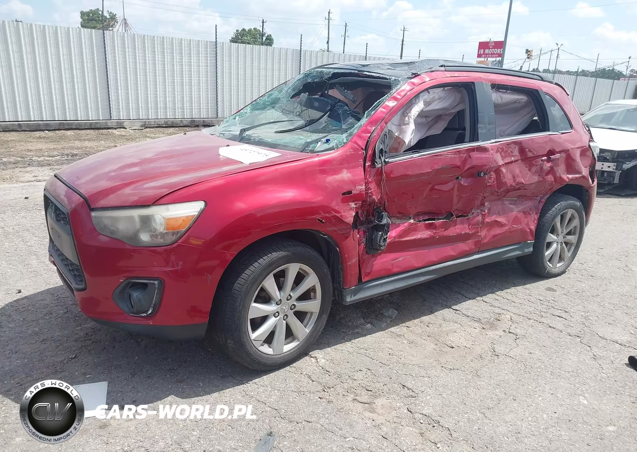 2013 Mitsubishi Outlander Sport Se VIN:4A4AP4AU3DE007678 - 2