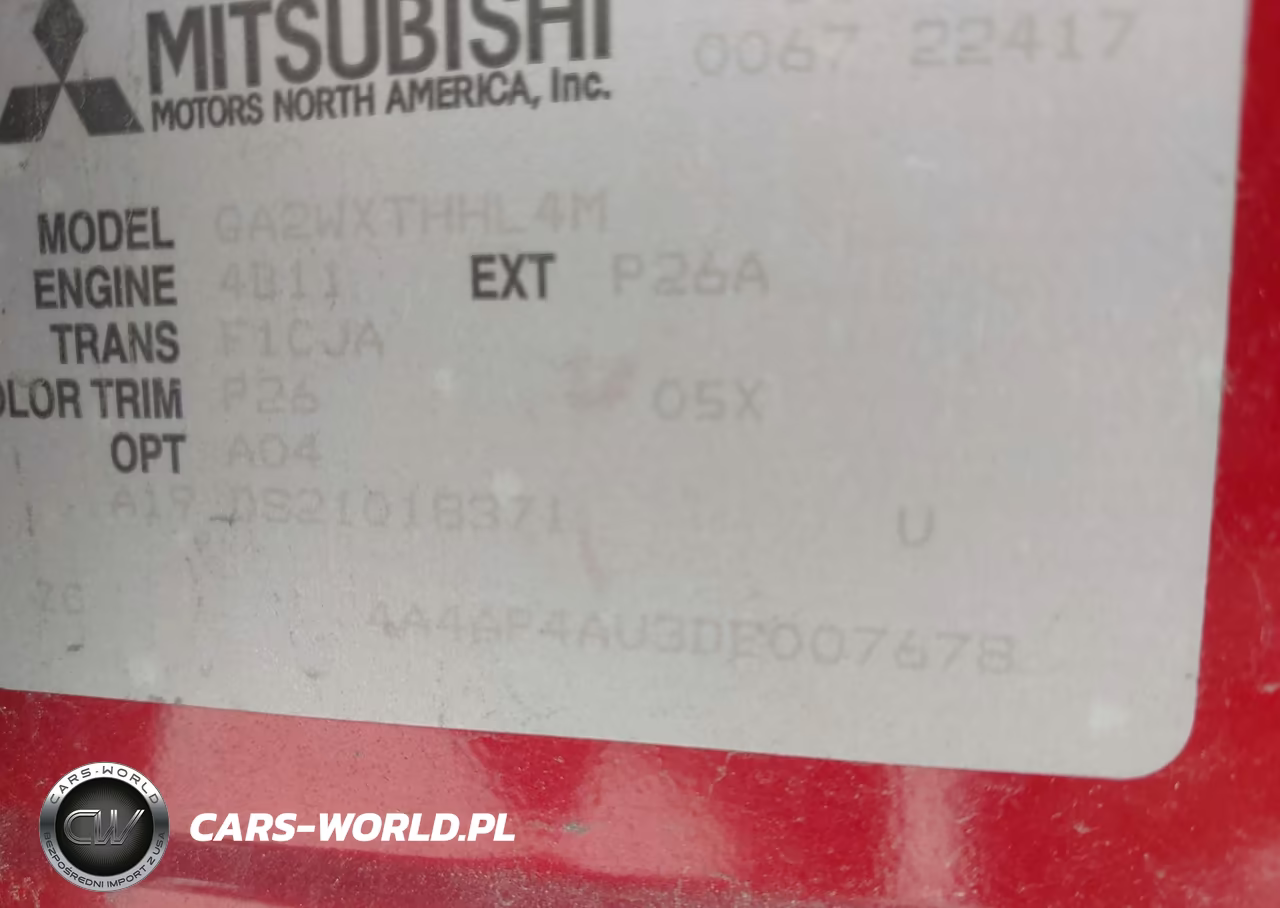 2013 Mitsubishi Outlander Sport Se VIN:4A4AP4AU3DE007678 - 9