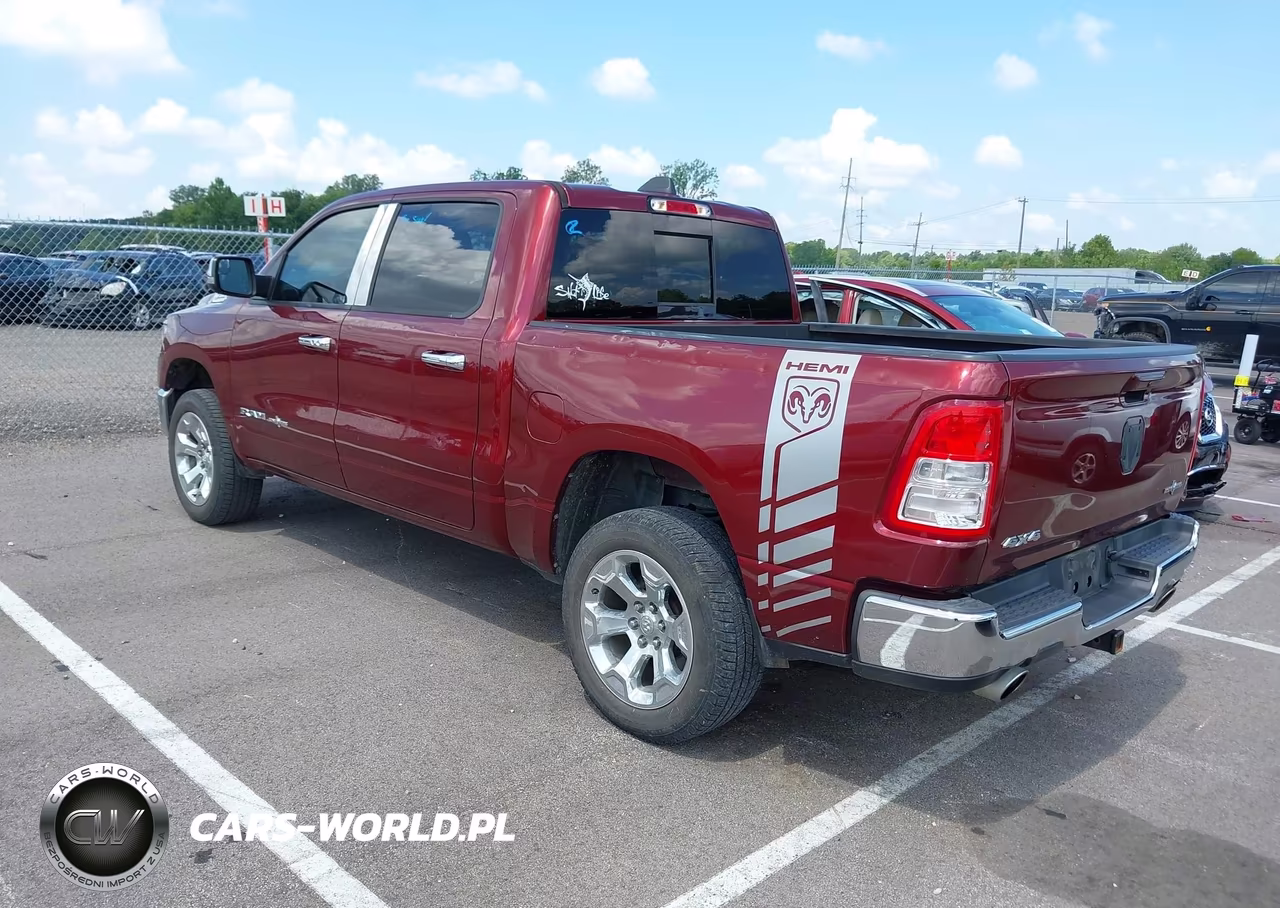 2021 Ram 1500 Lone Star 4X4 5'7 Box VIN:1C6SRFFT3MN553468 - 3