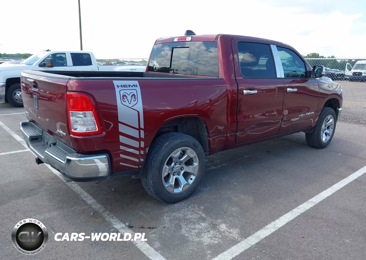 2021 Ram 1500 Lone Star 4X4 5'7 Box VIN:1C6SRFFT3MN553468 - 4