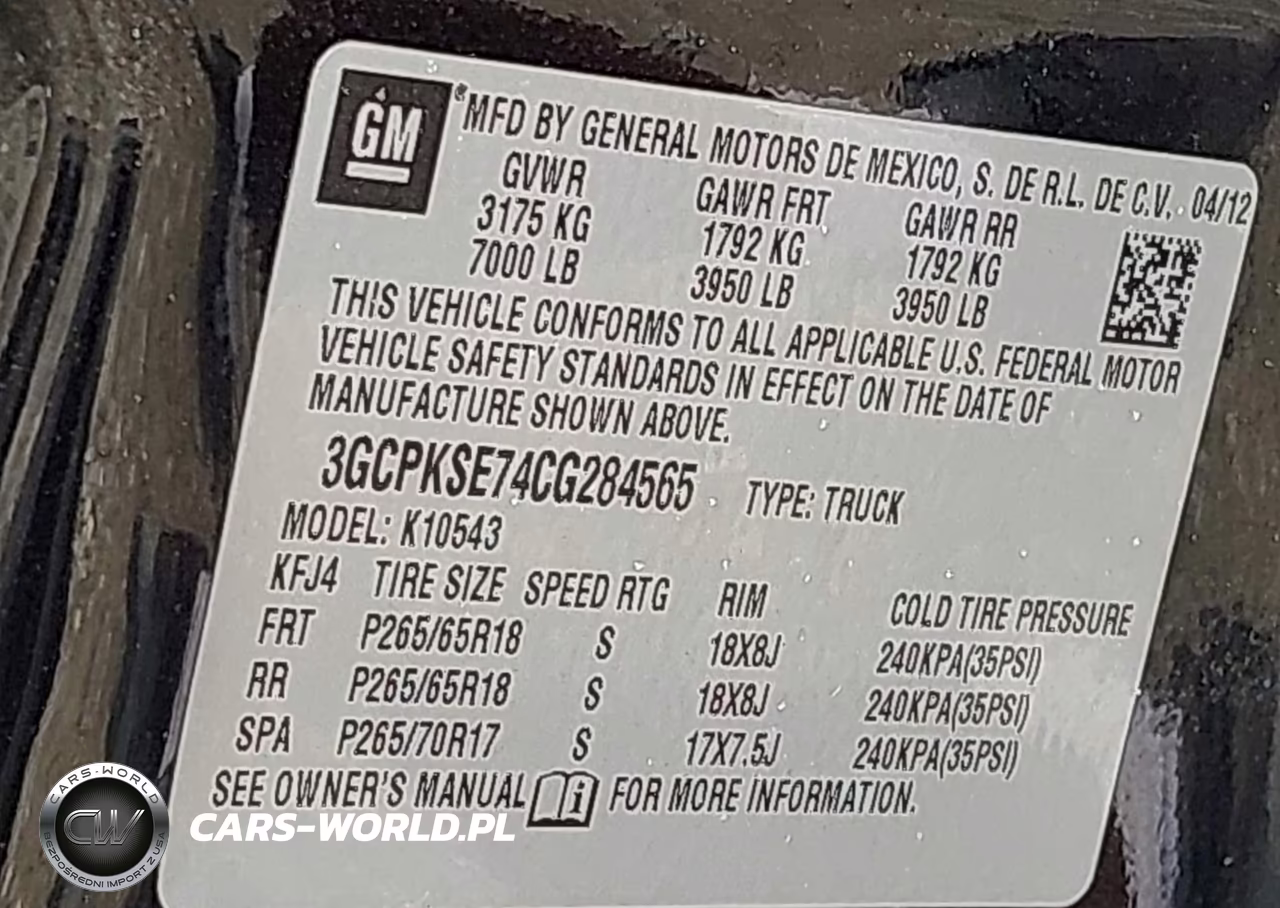 2012 Chevrolet Silverado 1500 Lt VIN:3GCPKSE74CG284565 - 9
