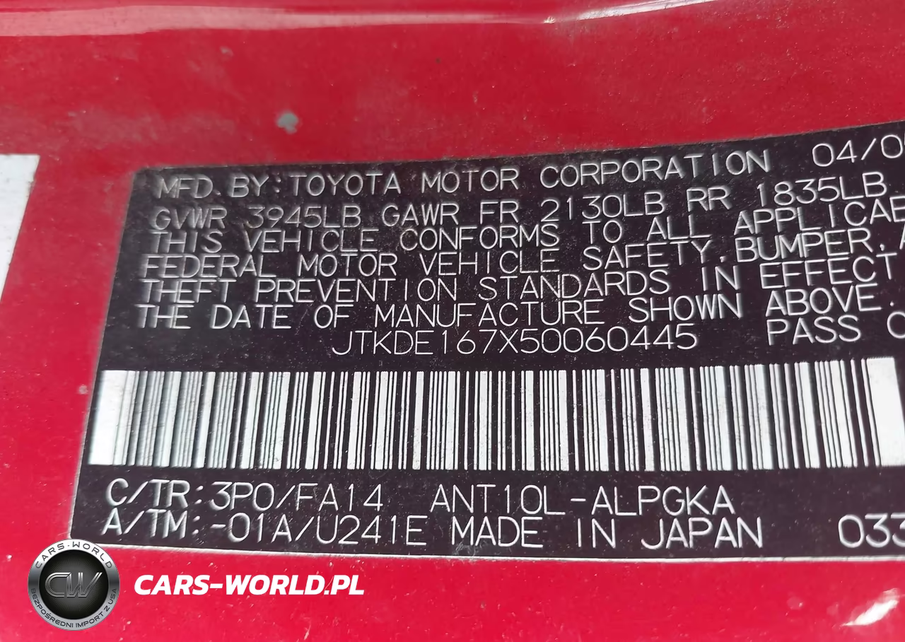 2005 Scion Tc VIN:JTKDE167X50060445 - 9