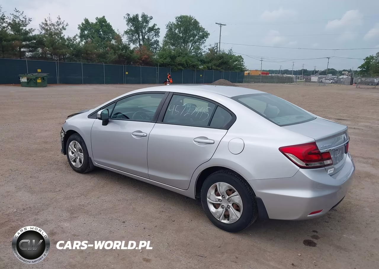 2015 Honda Civic Lx VIN:19XFB2F5XFE112369 - 3