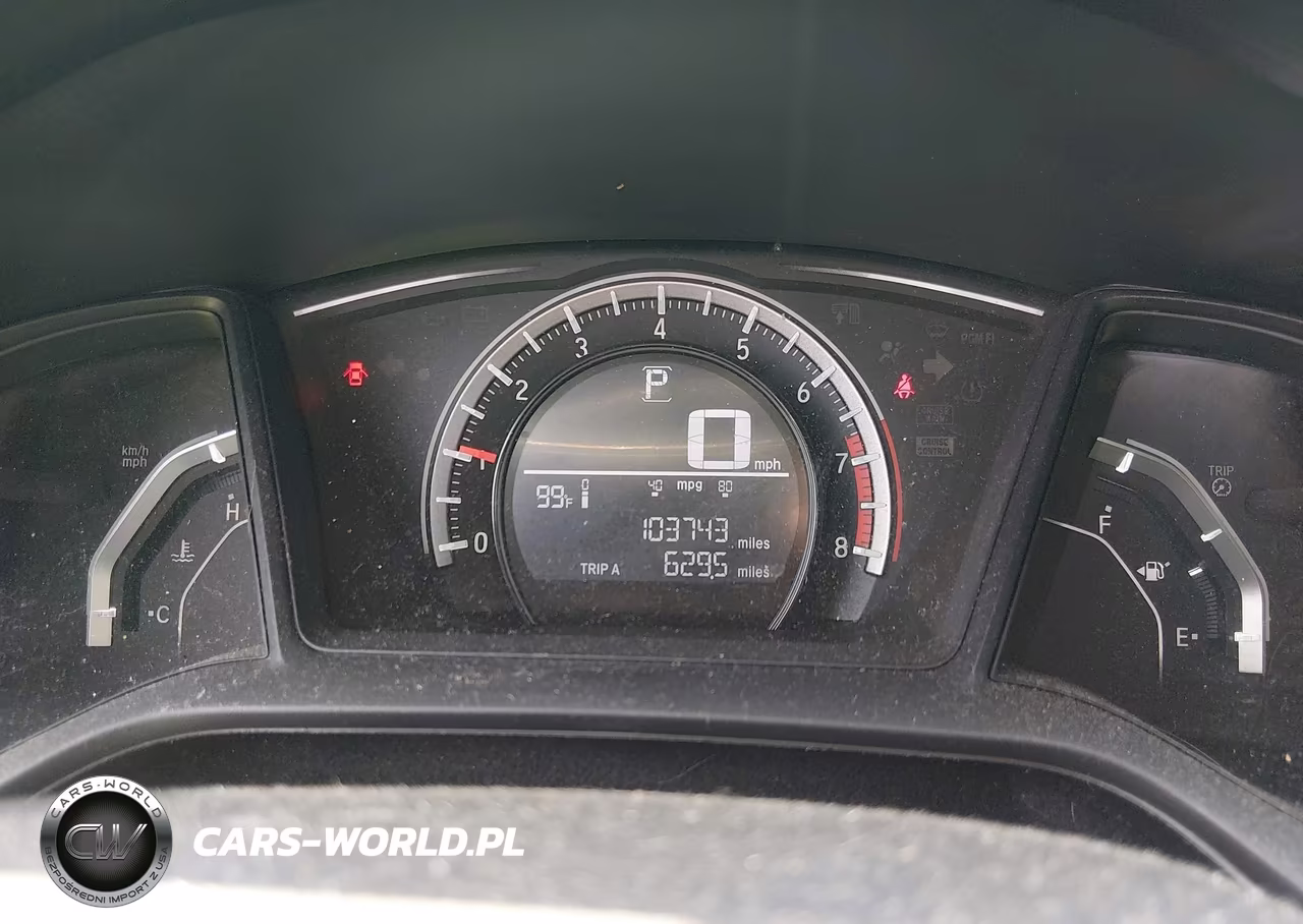 2016 Honda Civic Lx VIN:19XFC2F52GE059617 - 7