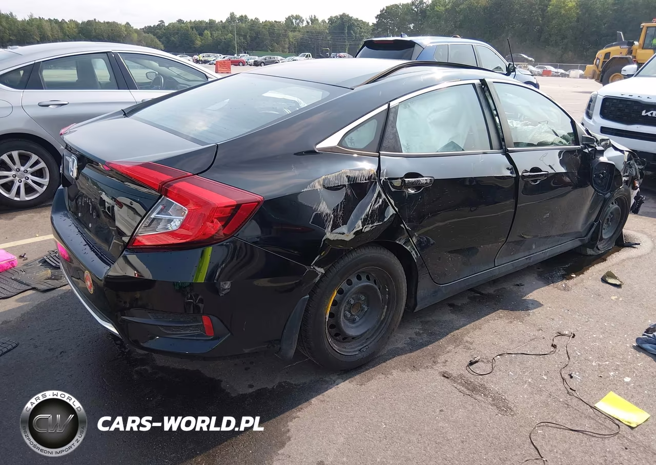 2020 Honda Civic Lx VIN:2HGFC2F68LH598199 - 4