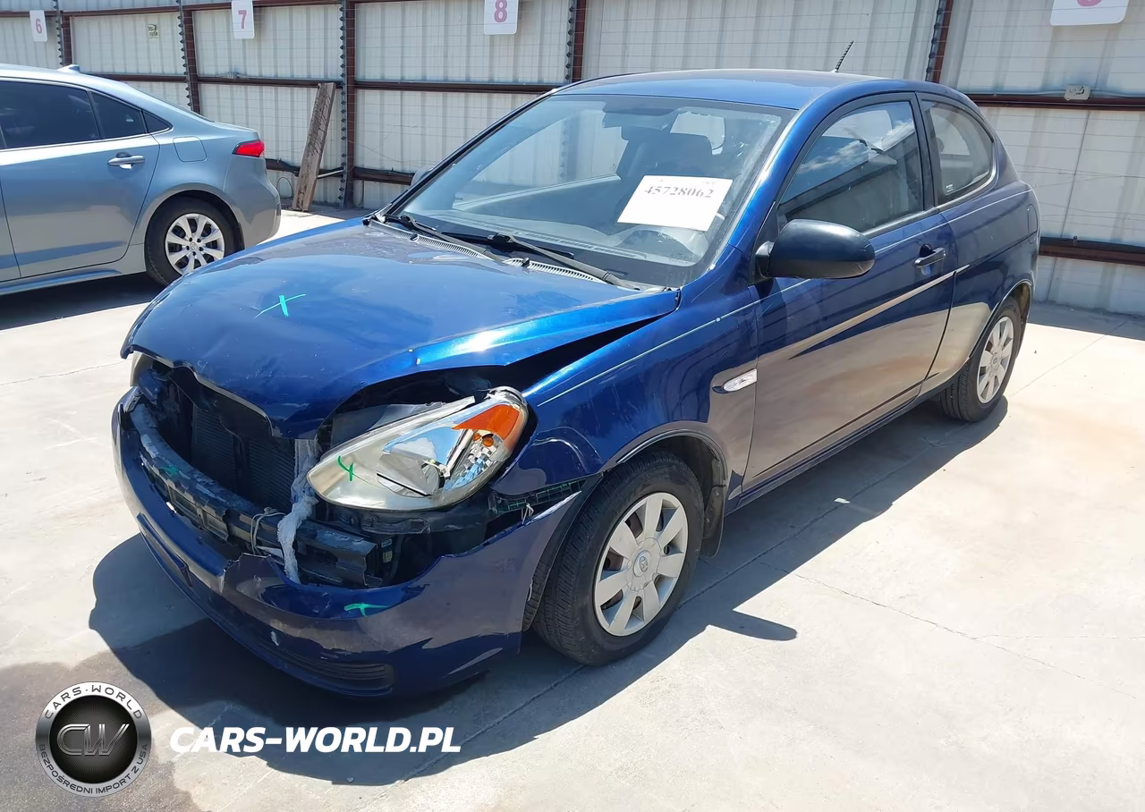 2007 Hyundai Accent Gs VIN:KMHCM36C77U036352 - 2