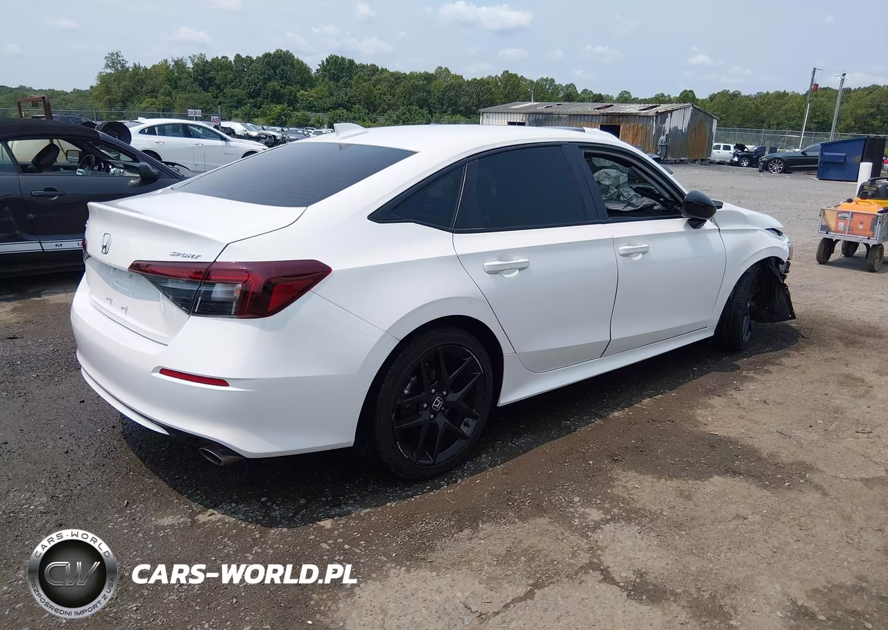 2025 Honda Civic Sport VIN:2HGFE2F58SH570449 - 4