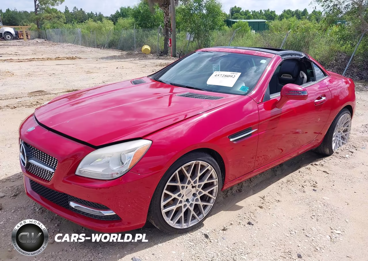 2012 Mercedes-Benz Slk 350 VIN:WDDPK5HA7CF012494 - 2