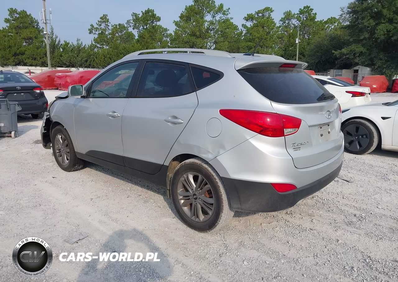 2014 Hyundai Tucson Se VIN:KM8JU3AG2EU824423 - 3