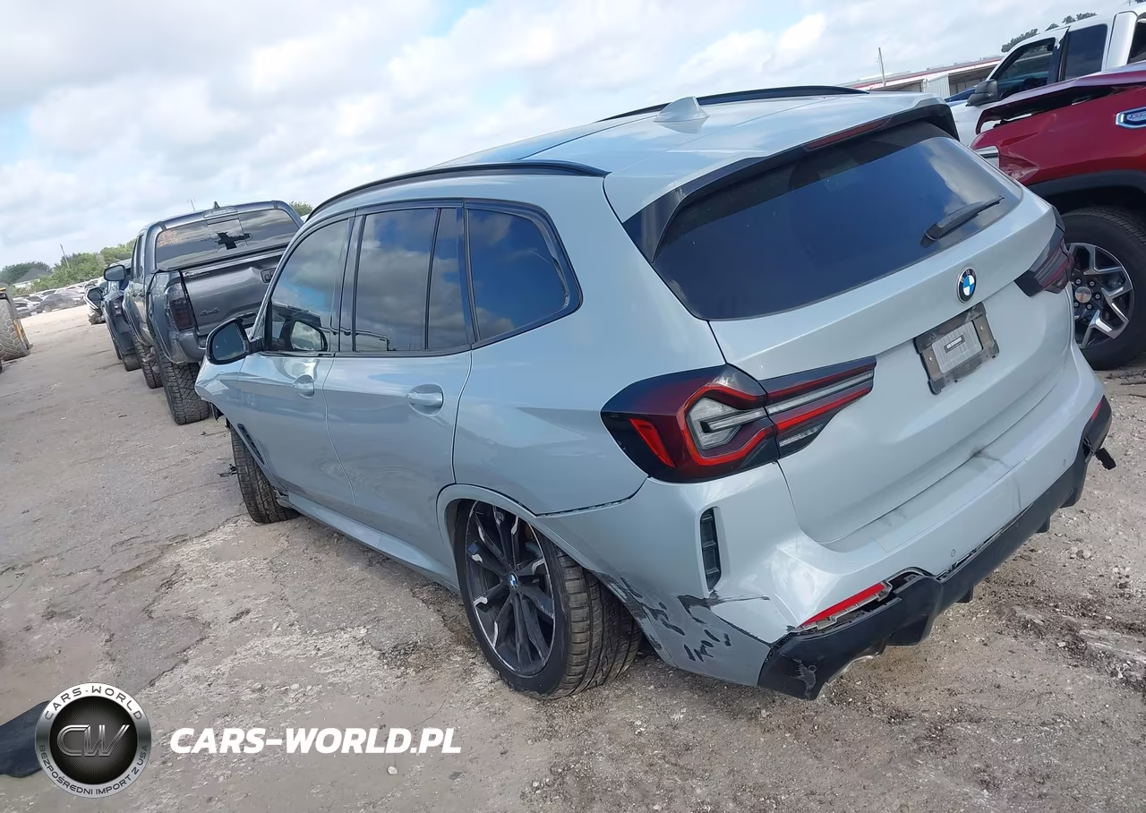 2022 BMW X3 Sdrive30I VIN:5UX43DP08N9K84937 - 3