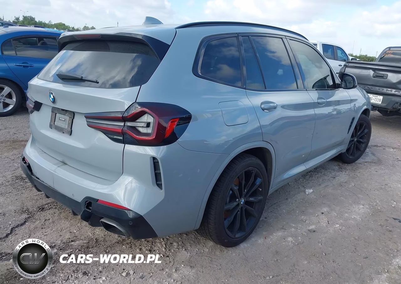 2022 BMW X3 Sdrive30I VIN:5UX43DP08N9K84937 - 4