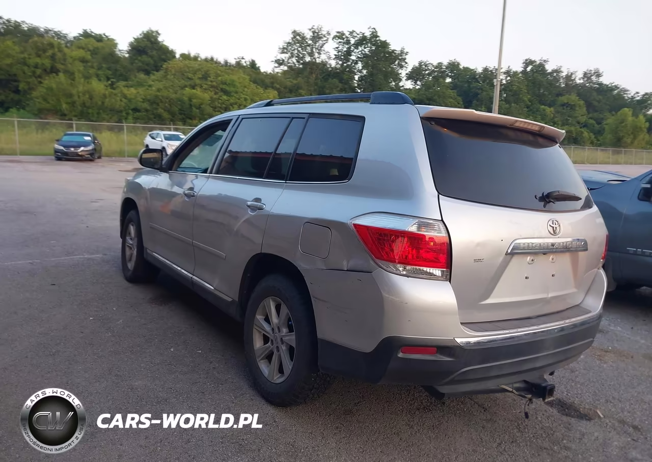 2012 Toyota Highlander Se V6 VIN:5TDZK3EH0CS061559 - 3