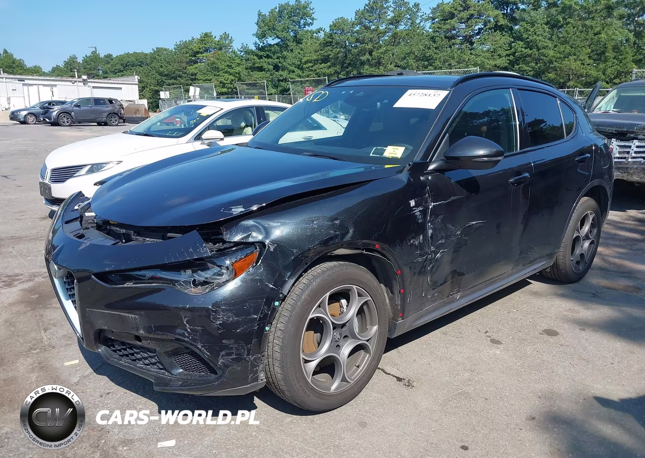 2024 Alfa Romeo Stelvio Ti Awd VIN:ZASPAKBN4R7D75174 - 2