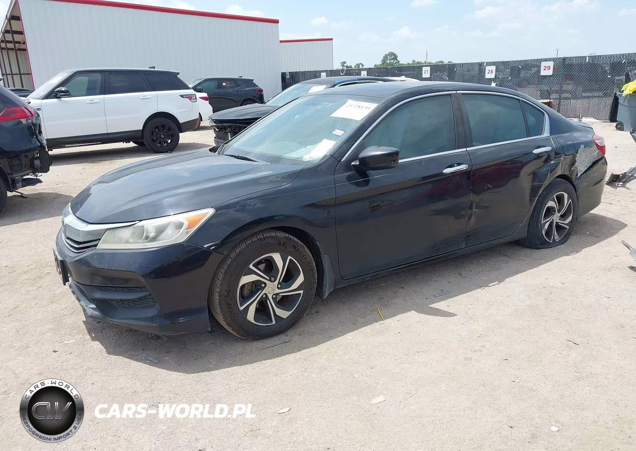 2017 Honda Accord Lx VIN:1HGCR2F33HA193493 - 2