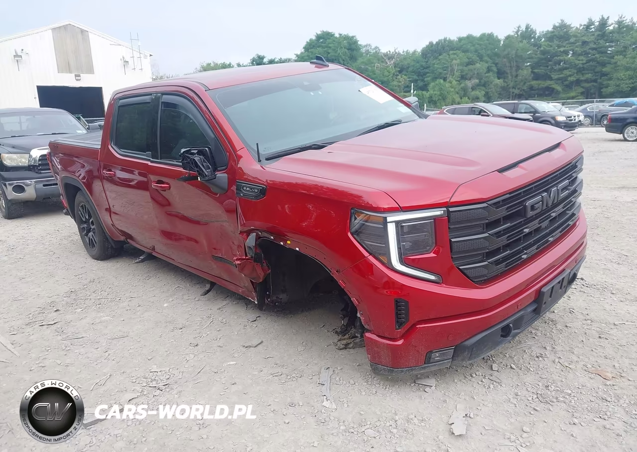 2024 GMC Sierra 1500 4Wd Short Box Elevation With 3Sb