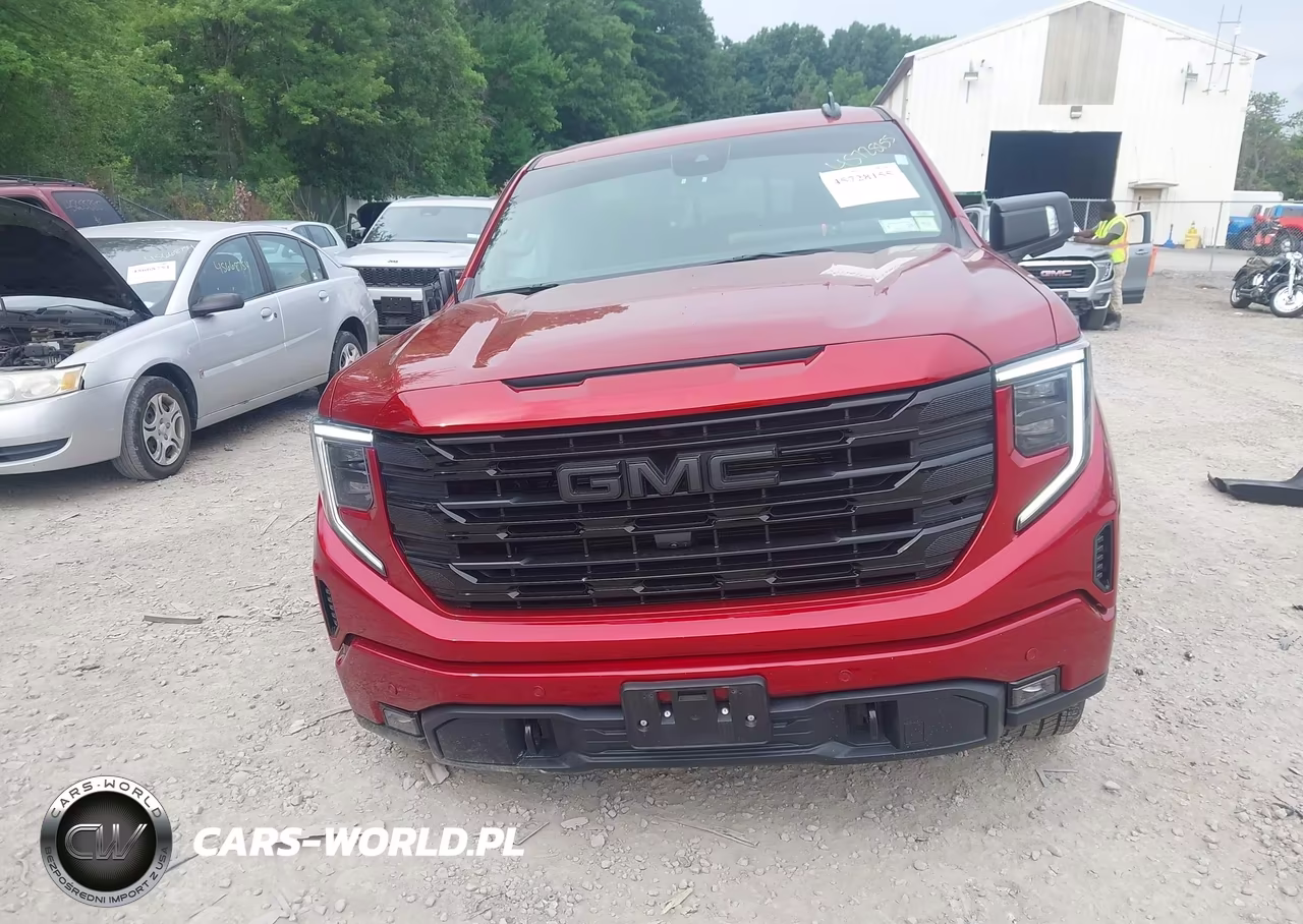2024 GMC Sierra 1500 4Wd Short Box Elevation With 3Sb VIN:3GTUUCED3RG450530 - 12