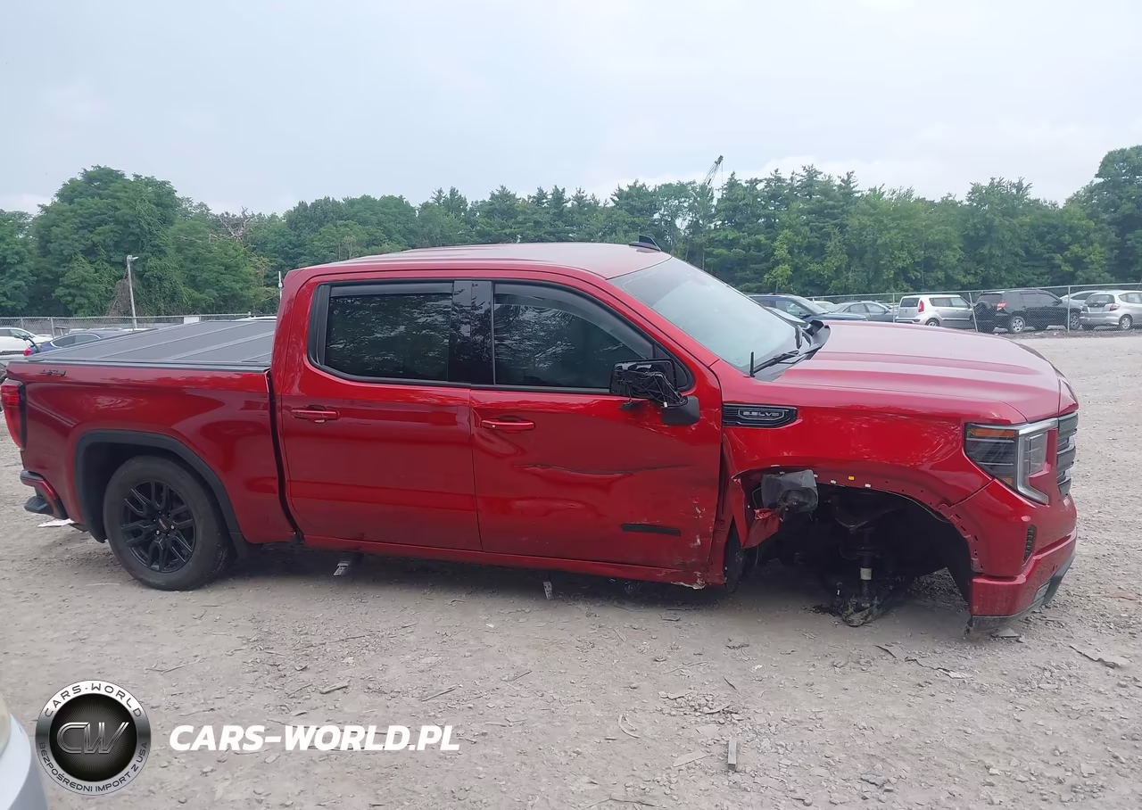 2024 GMC Sierra 1500 4Wd Short Box Elevation With 3Sb VIN:3GTUUCED3RG450530 - 13