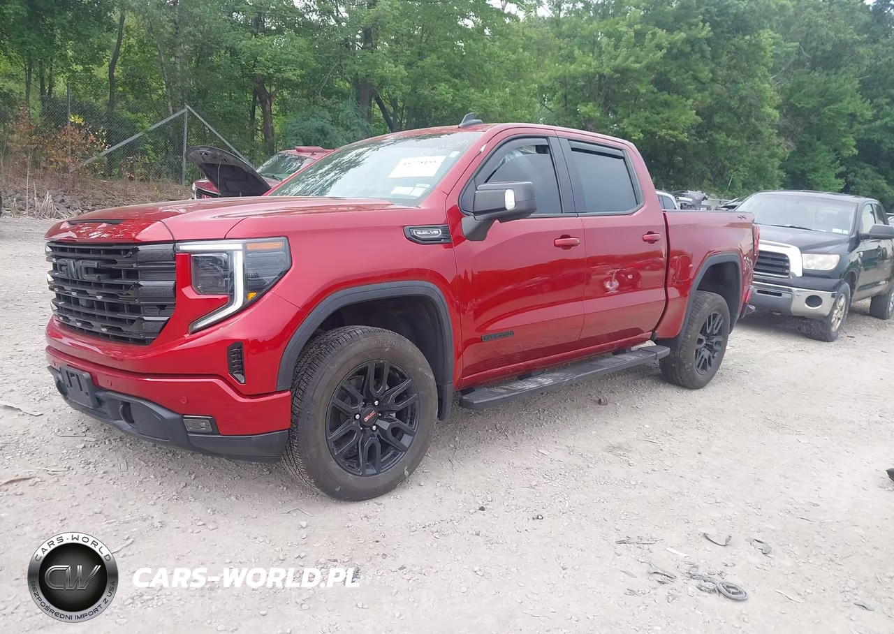 2024 GMC Sierra 1500 4Wd Short Box Elevation With 3Sb VIN:3GTUUCED3RG450530 - 2