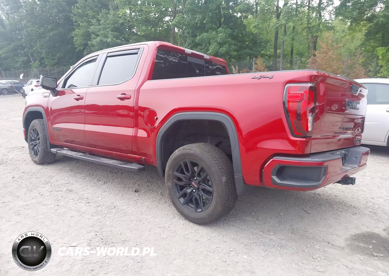 2024 GMC Sierra 1500 4Wd Short Box Elevation With 3Sb VIN:3GTUUCED3RG450530 - 3