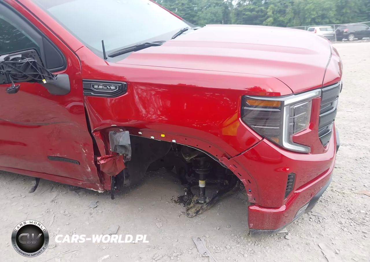 2024 GMC Sierra 1500 4Wd Short Box Elevation With 3Sb VIN:3GTUUCED3RG450530 - 6