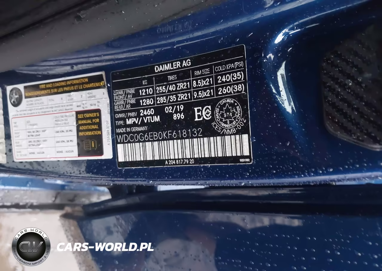 2019 Mercedes-Benz Amg Glc 43 4Matic VIN:WDC0G6EB0KF618132 - 9
