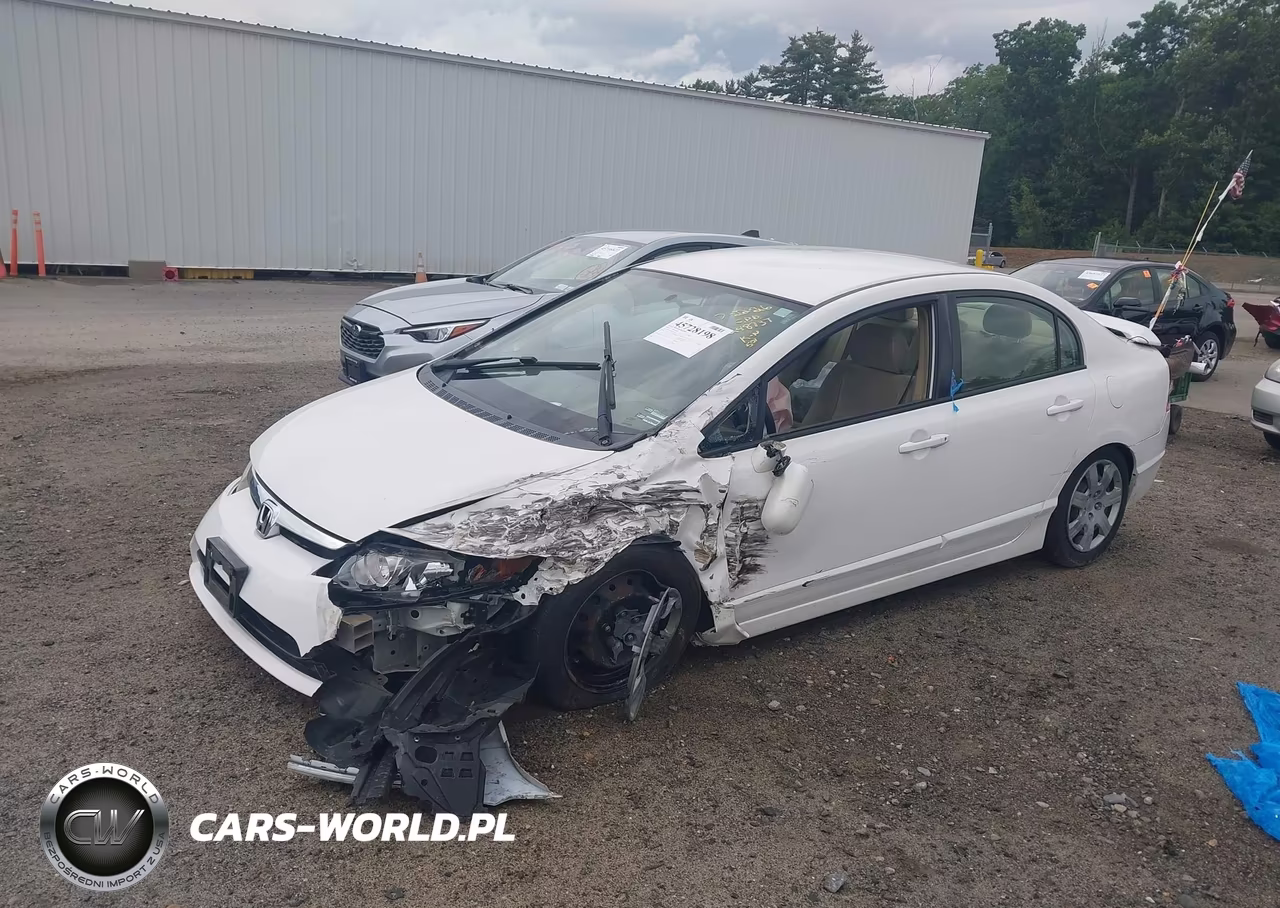 2008 Honda Civic Lx VIN:2HGFA16548H517276 - 2